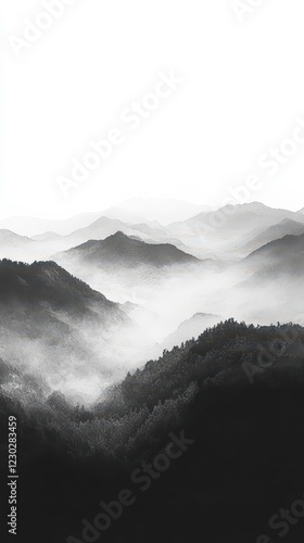 Muted grayscale gradient with soft vignette, minimalist modern design, creating a serene and sophisticated aesthetic.