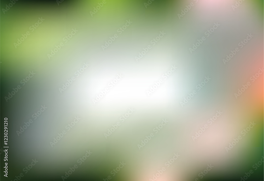 Fototapeta premium Abstract Green Blurred Background