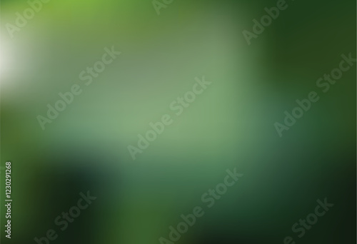 Green Abstract Blur Background