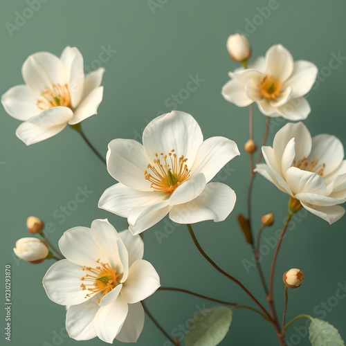 background with flowers