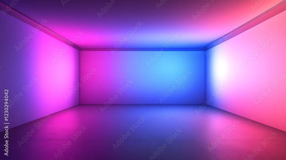 Futuristic Sci-Fi Arcade Visuals with Glowing Design