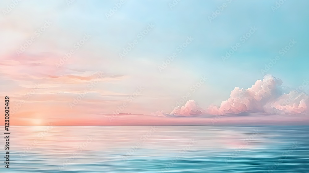 Breathtaking sunset scene over a tranquil calm ocean with a vibrant colorful sky The serene reflective waters create a peaceful scenic landscape that invites relaxation and contemplation Breathtaking sunset scene over a tranquil calm ocean with a vibrant colorful sky The serene reflective waters create a peaceful scenic landscape that invites relaxation and contemplation