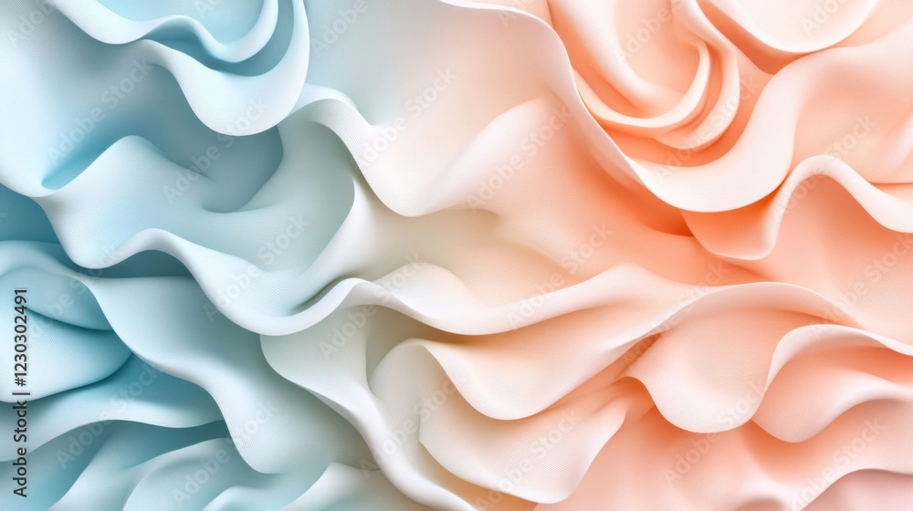 Obraz premium Abstract Pastel Swirls Texture Background