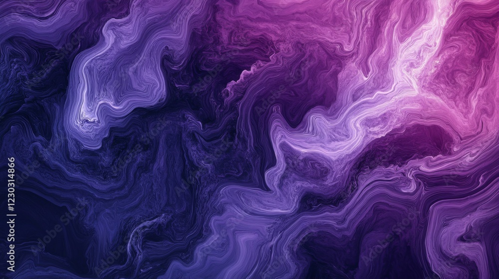 Obraz premium Stunning Abstract Purple and Blue Marble Design