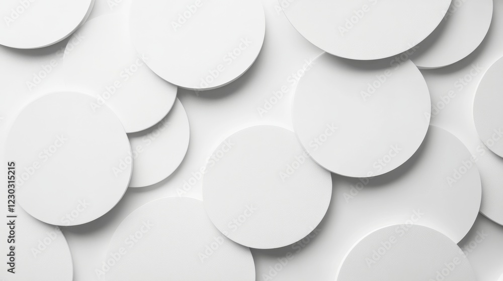 Abstract Geometric Circles Pattern Background Design Abstract Geometric Circles Pattern Background Design