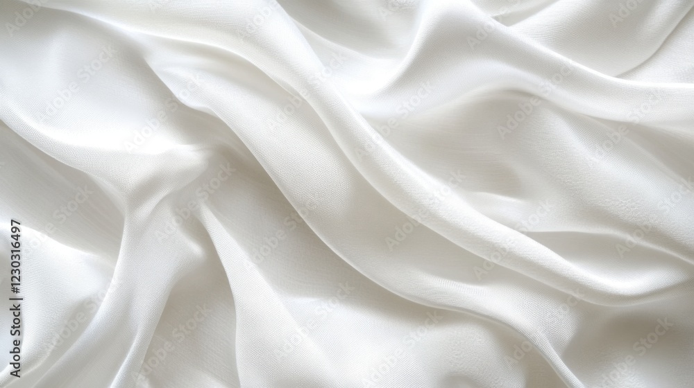 Elegant White Fabric Texture: A Luxurious Drape Elegant White Fabric Texture: A Luxurious Drape