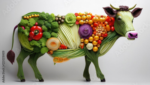 Rind aus Gemüse - Konzept für vegetarische und vegane Ernährung