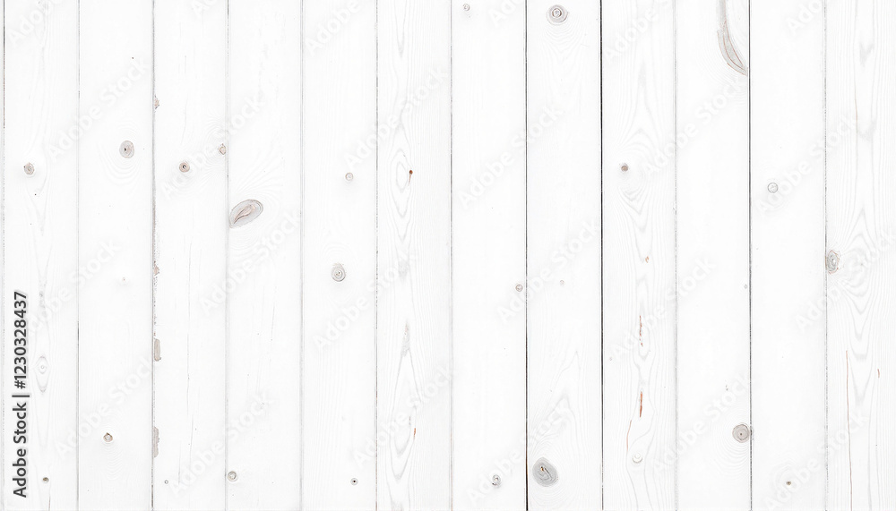 Detailed view of white wood planks showcasing rustic charm, aesthetic appeal Detailed view of white wood planks showcasing rustic charm, aesthetic appeal