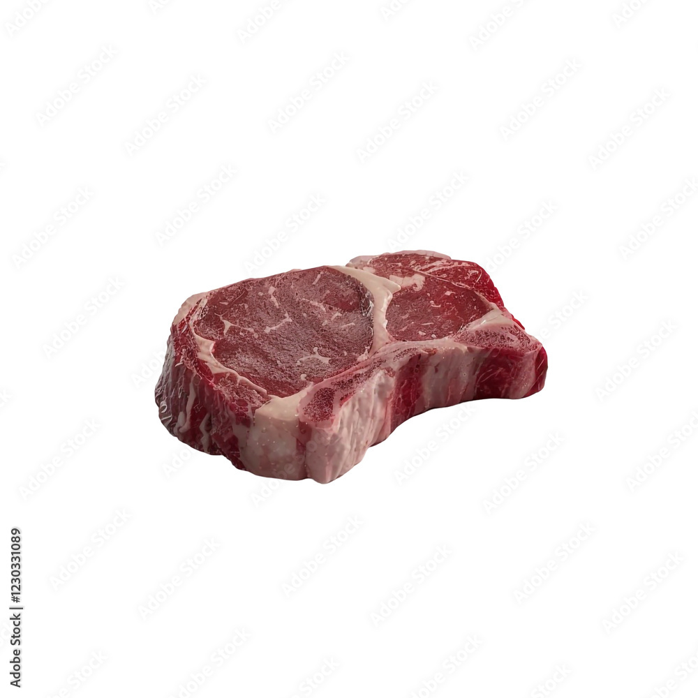 Raw Rib-Eye Steak Raw Rib-Eye Steak