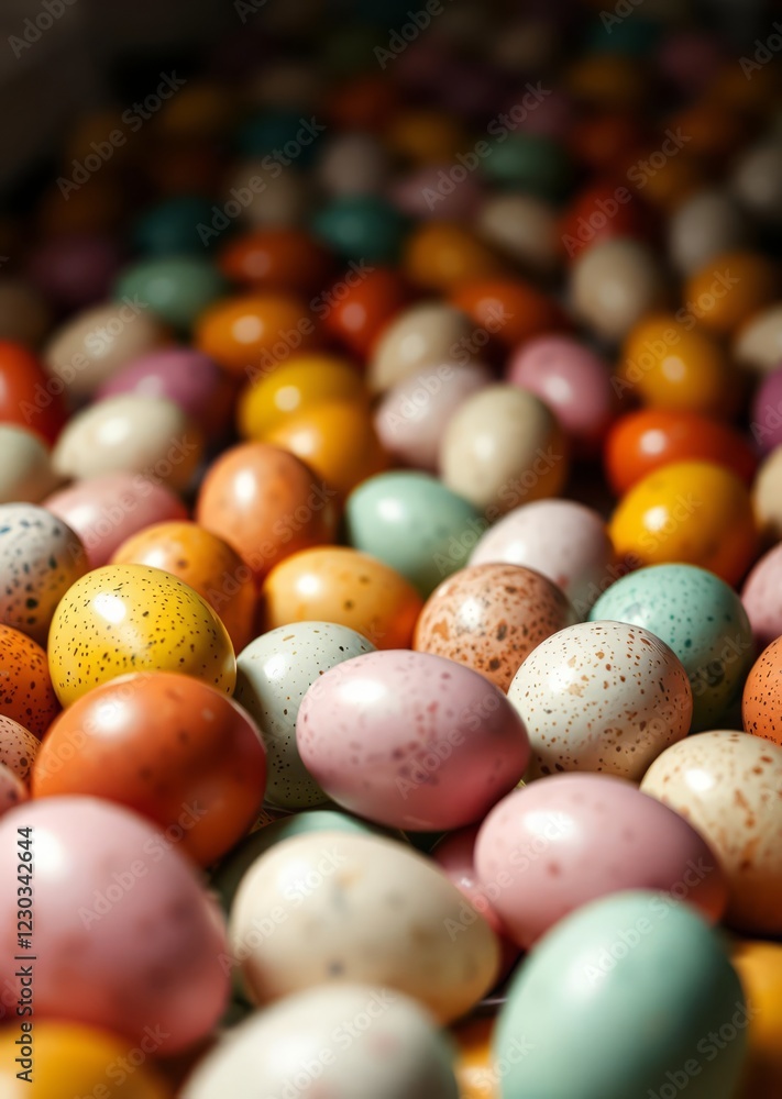 A multitude of speckled easter eggs fills the frame a colorful feast for the eyes ideal for festive backgrounds or event decor easter egg holiday illustration celebration easter A multitude of speckled easter eggs fills the frame a colorful feast for the eyes ideal for festive backgrounds or event decor easter egg holiday illustration celebration easter