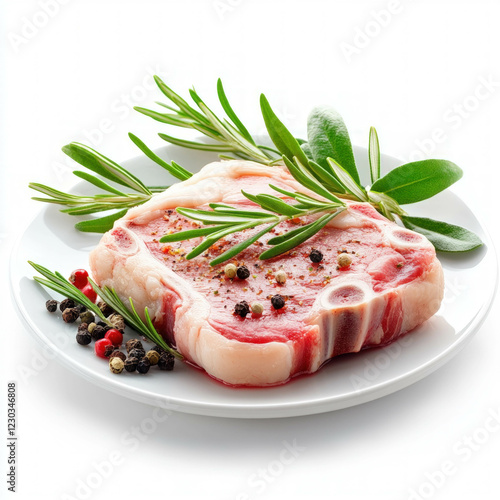 Pork Chop Isolated