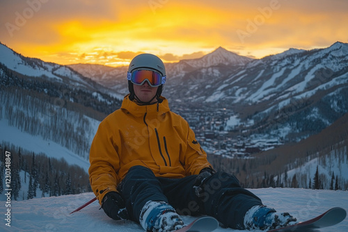 Injured Skier
