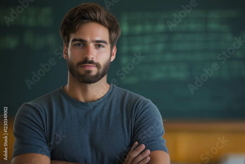 Male Teacher Isolated