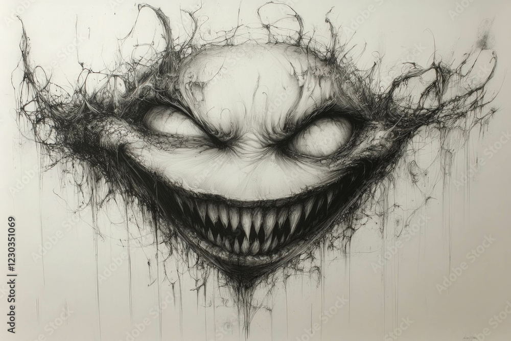Obraz premium Cheshire Grin
