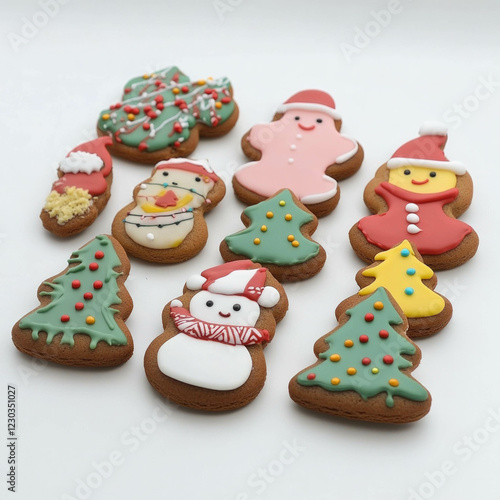 Christmas Cookies Isolated