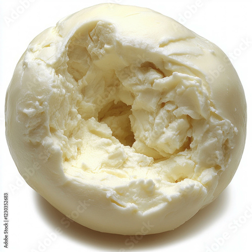 Mozzarella Isolated