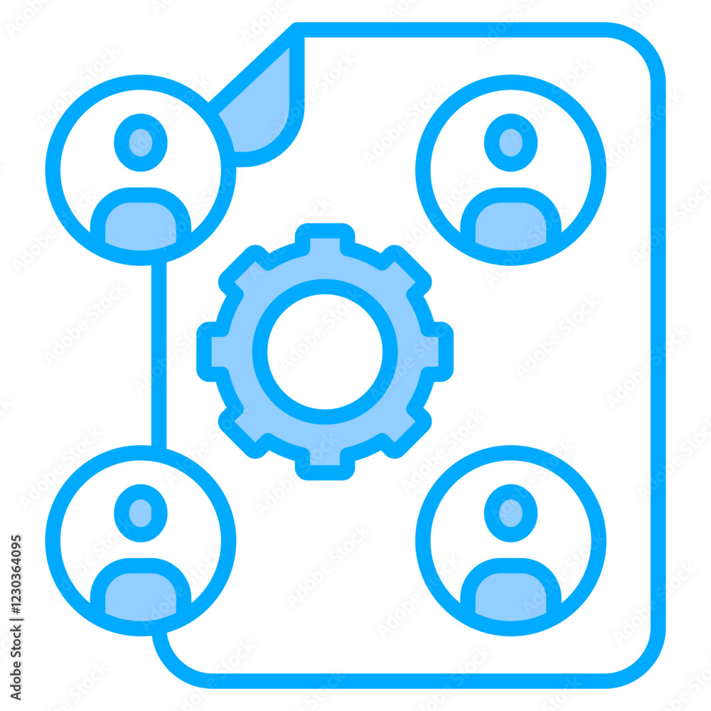 Project Management Icon For Design Elements Project Management Icon For Design Elements