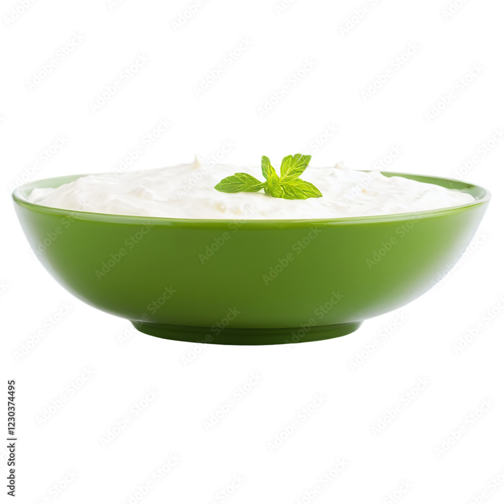 bowl of sour cream isolated on transparent background bowl of sour cream isolated on transparent background