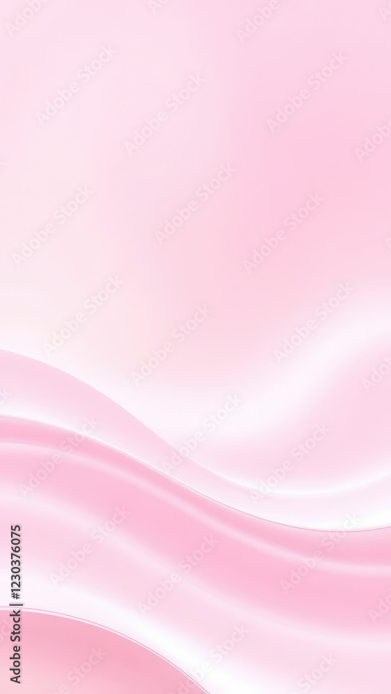 Soft pink wavy abstract background with gradient, pink waves, peaceful vibe, dreamy landscape, soothing texture Soft pink wavy abstract background with gradient, pink waves, peaceful vibe, dreamy landscape, soothing texture