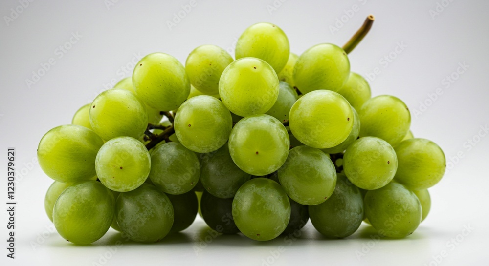 Fresh Green Grapes Bunch Healthy Fruit Food Diet Fresh Green Grapes Bunch Healthy Fruit Food Diet