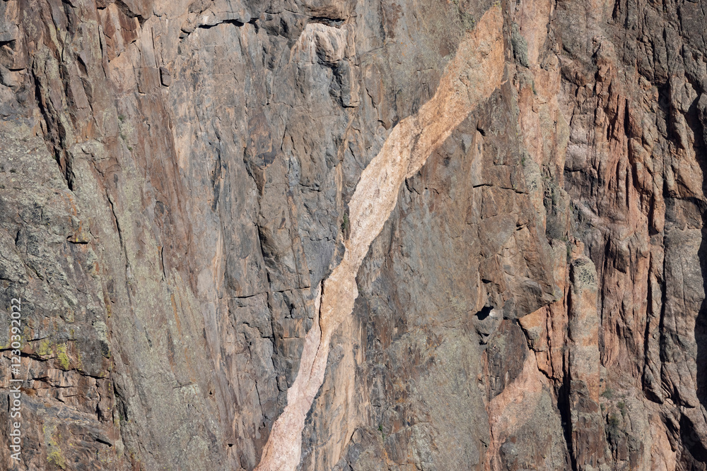 Beautiful landscape view of Black Canyon of the Gunnison National Park in Colorado.