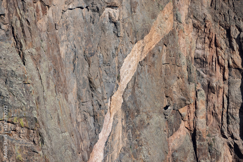 Obraz na płótnie Beautiful landscape view of Black Canyon of the Gunnison National Park in Colorado. w salonie