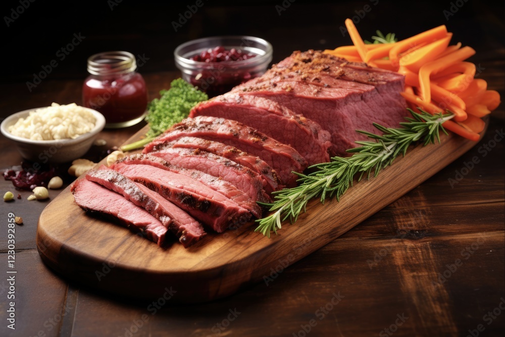 Raw Spiced Corned Beef Brisket with Carrots: Perfect for St. Patrick’s Day Flavors Raw Spiced Corned Beef Brisket with Carrots: Perfect for St. Patrick’s Day Flavors