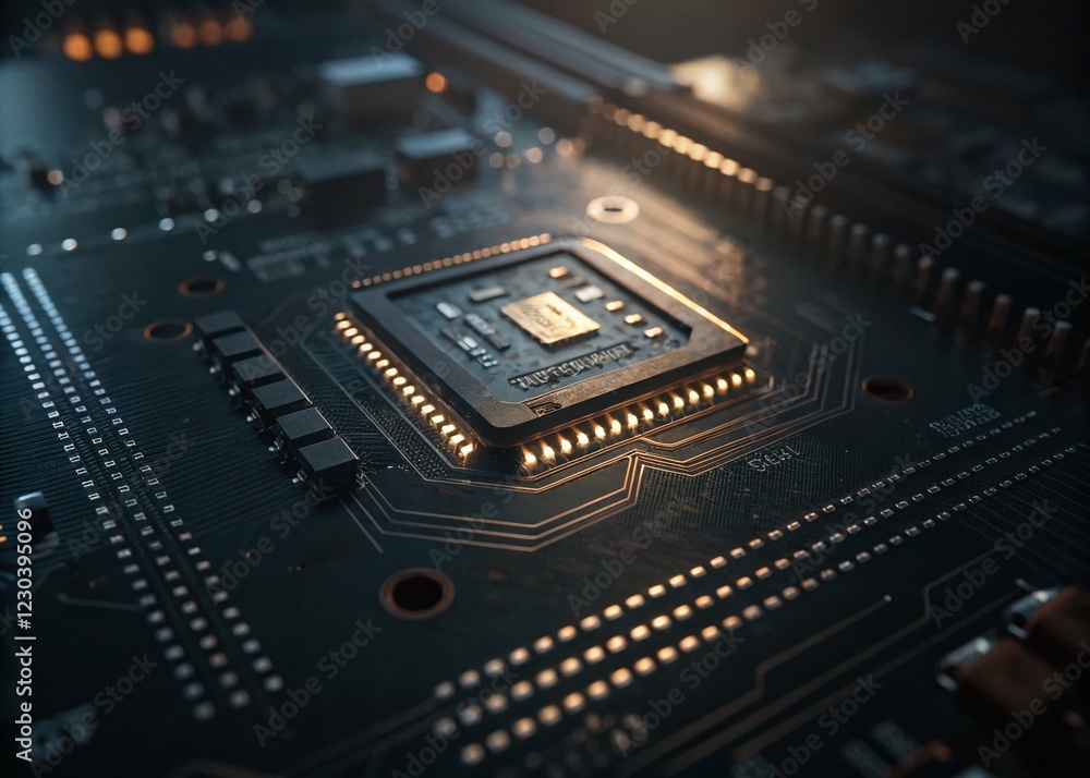 Quantum Computing Chip: Intricate Connections in Low Light Quantum Computing Chip: Intricate Connections in Low Light