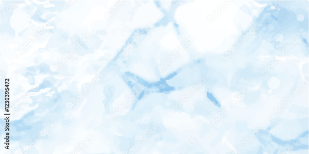 Obraz premium Defocused and blurry wet ink effect sky blue color watercolor background, blurred and grainy Blue powder explosion on white background, Classic hand painted Blue watercolor background for design. 