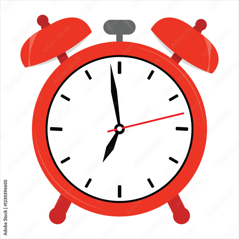 alarm clock isolated on white back alarm clock isolated on white back