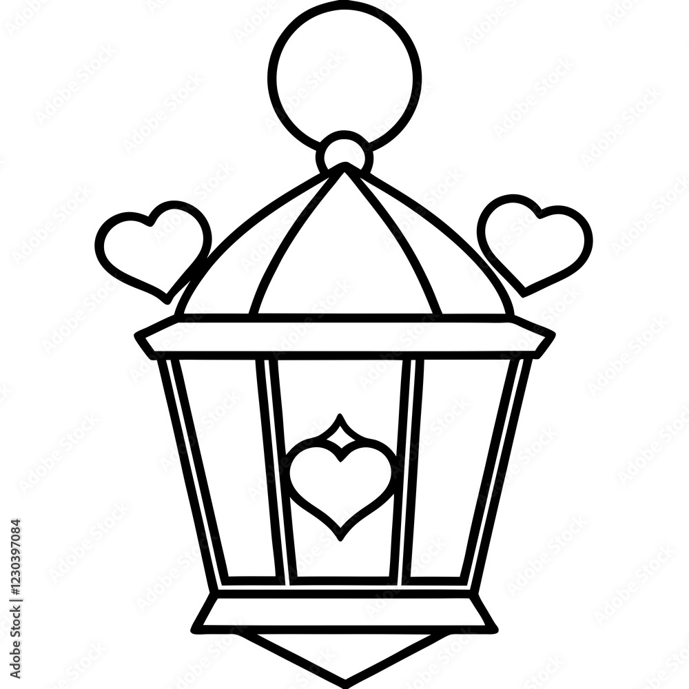 Lantern of Love Line Art Edition Lantern of Love Line Art Edition