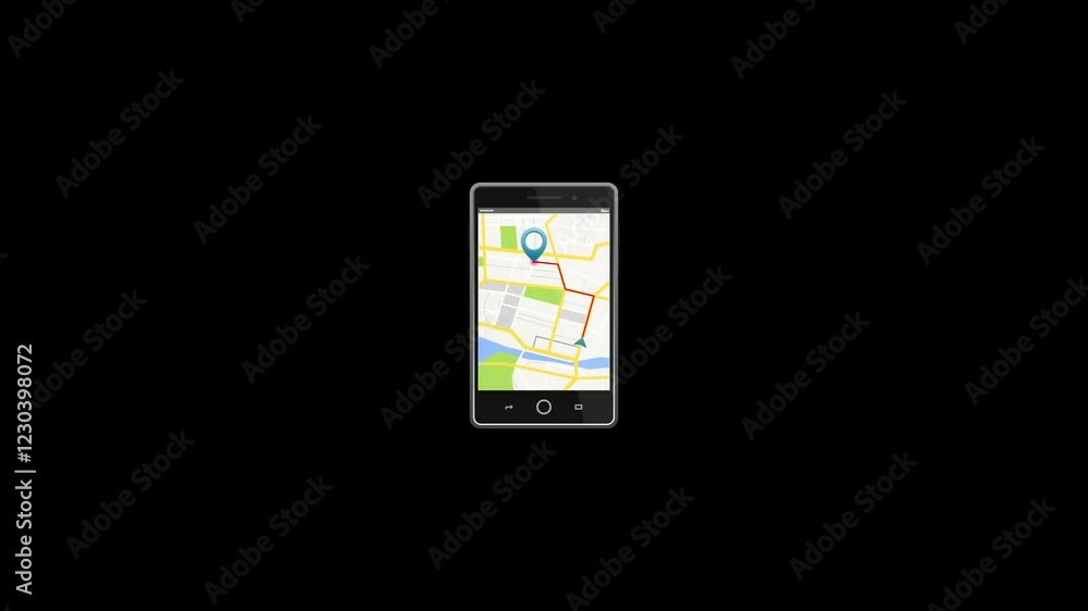 GPS navigation systems. GPS Tracking. GPS navigation concept. Arrow moving forward on a map. GPS navigation systems. GPS Tracking. GPS navigation concept. Arrow moving forward on a map.
