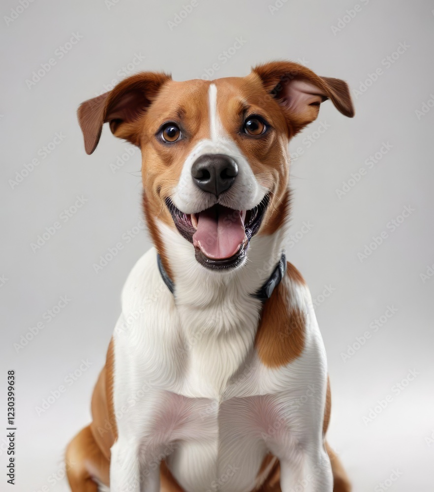 Silly dog making a goofy face, sitting on a white surface, white, goofy, sitting Silly dog making a goofy face, sitting on a white surface, white, goofy, sitting
