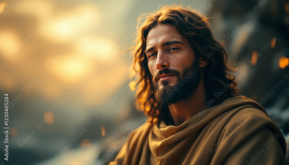 potrait of a jesus on the cross potrait of a jesus on the cross
