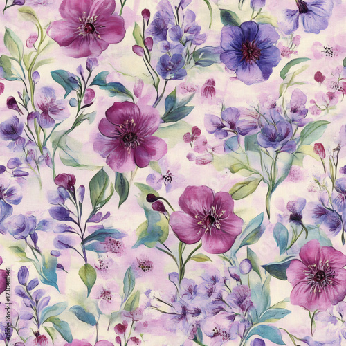 Botanical Tile with Pomegranates - Rich Colors for Kitchen Backsplashes or Accent Walls