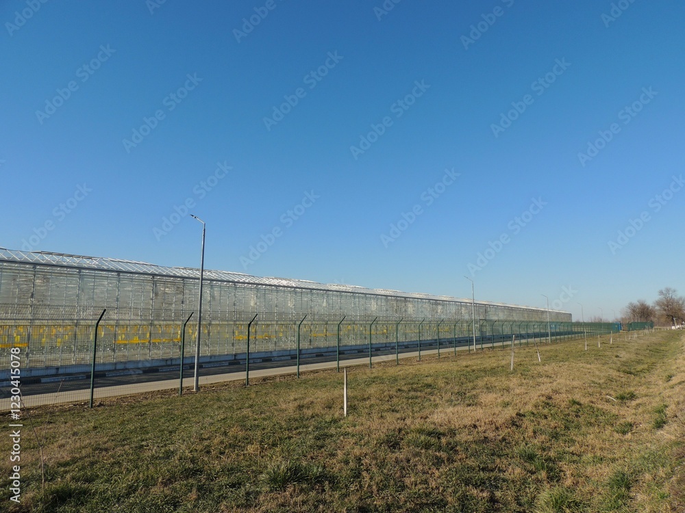 a heated or self-contained greenhouse for year-round or off-season cultivation of greenhouse crops and seedlings, which is a protected soil structure with translucent walls and ceiling a heated or self-contained greenhouse for year-round or off-season cultivation of greenhouse crops and seedlings, which is a protected soil structure with translucent walls and ceiling