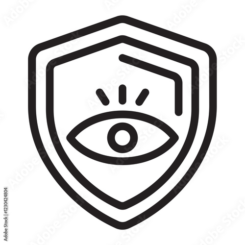 vision line icon