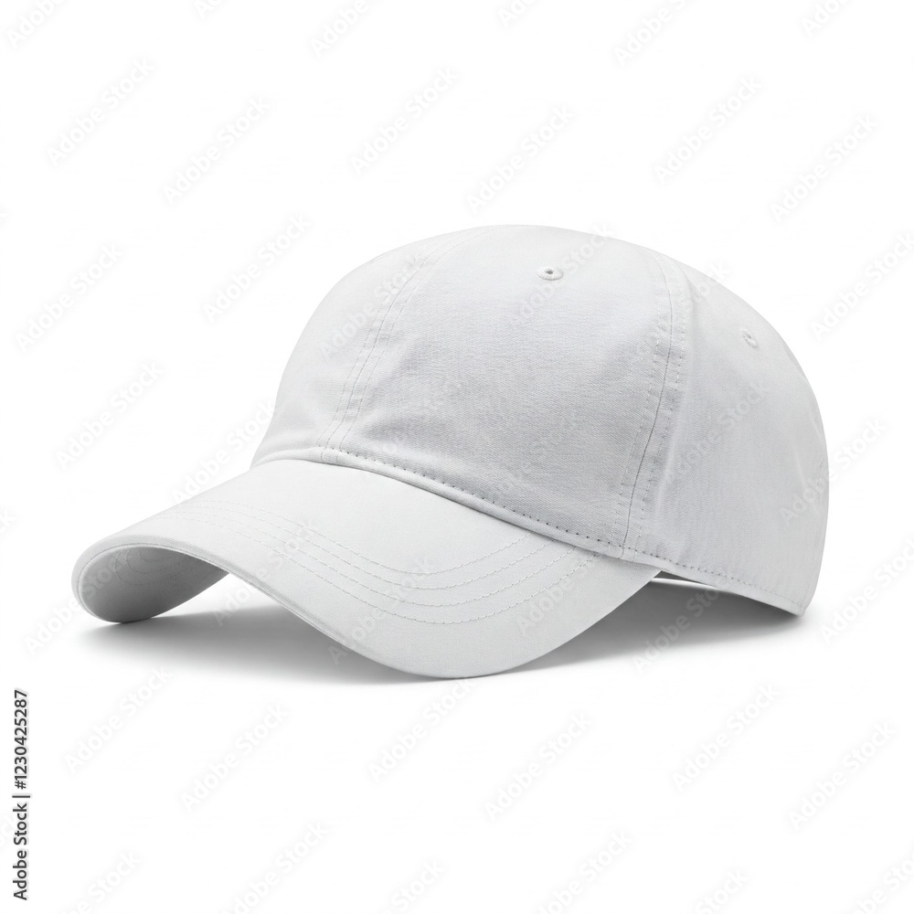 white baseball cap