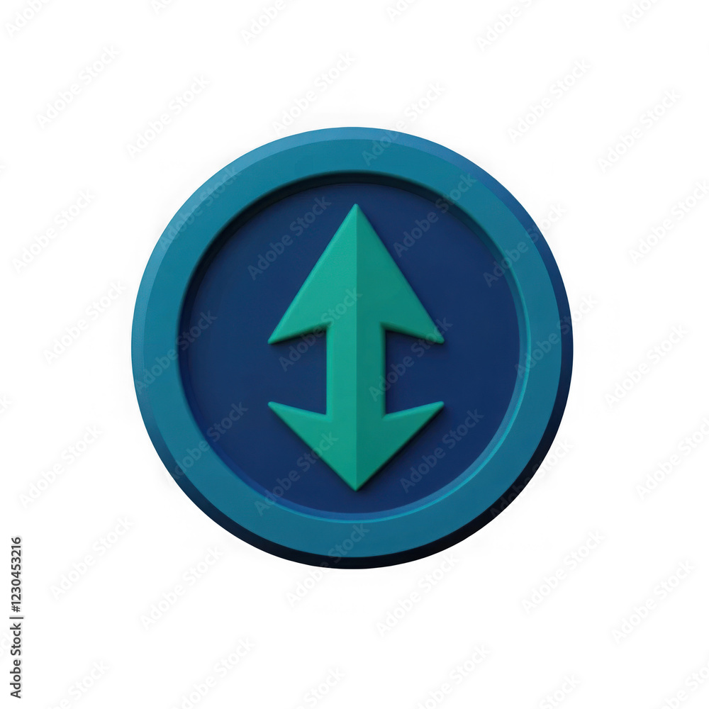 3D Compass icon on a transparent background minimalist design 3D Compass icon on a transparent background minimalist design
