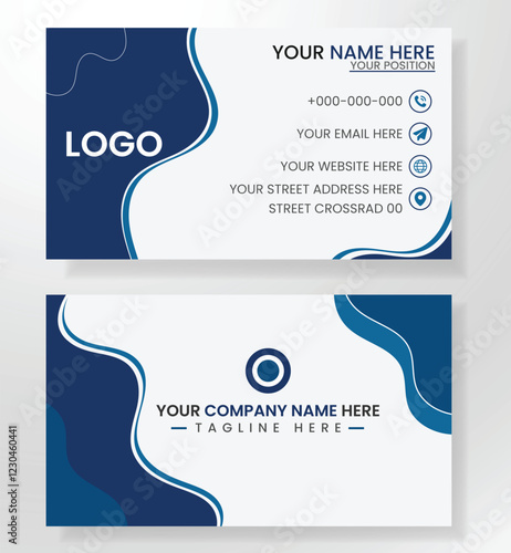 business crad mockup template