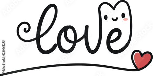 Valentine Day Typography T-shirt Design
