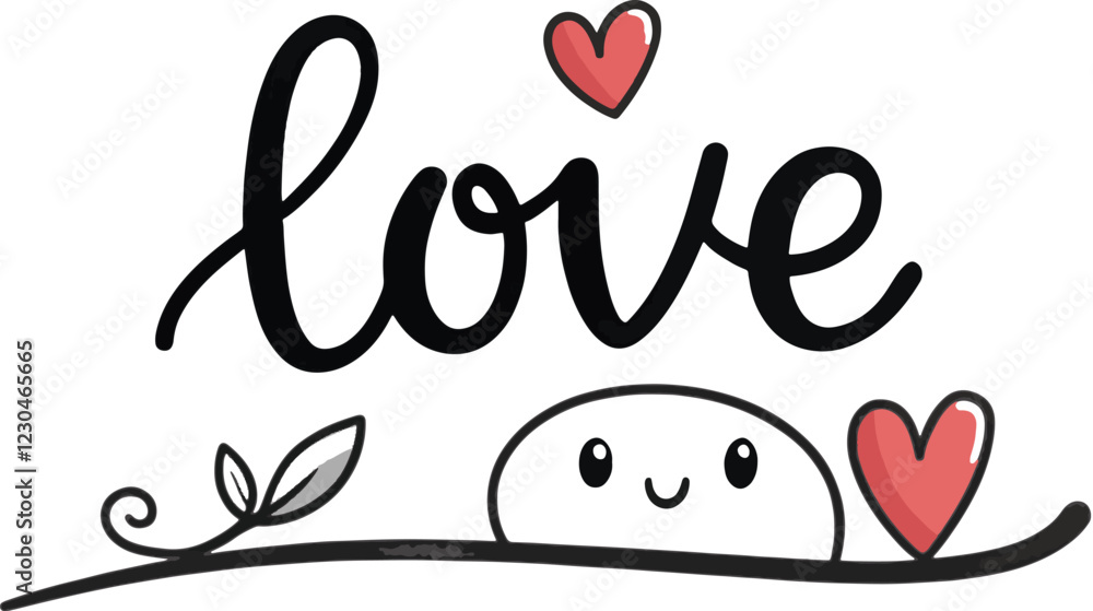 Valentine Day Typography T-shirt Design