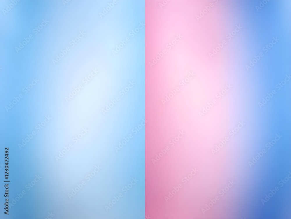Soft watercolor gradient with blurred transitions in pink and blue. Soft watercolor gradient with blurred transitions in pink and blue.