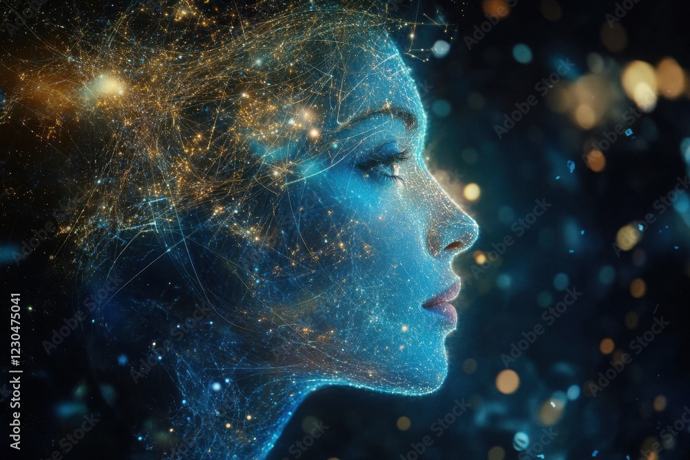 Glowing Neural Networks and Human Thought Visualization Glowing Neural Networks and Human Thought Visualization
