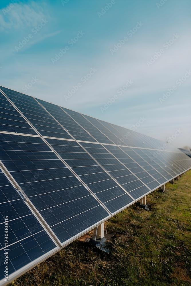 Obraz premium solar power plant