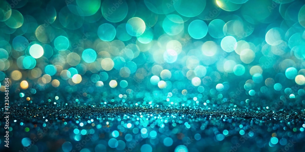 Teal Green Blue Grainy Glowing Noise Texture Background - Bokeh Effect Poster Header Teal Green Blue Grainy Glowing Noise Texture Background - Bokeh Effect Poster Header