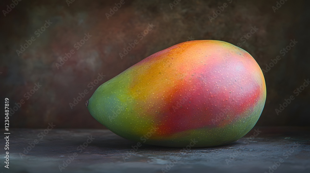 Vibrant Ripe Mango Fruit Still Life Photography Vibrant Ripe Mango Fruit Still Life Photography