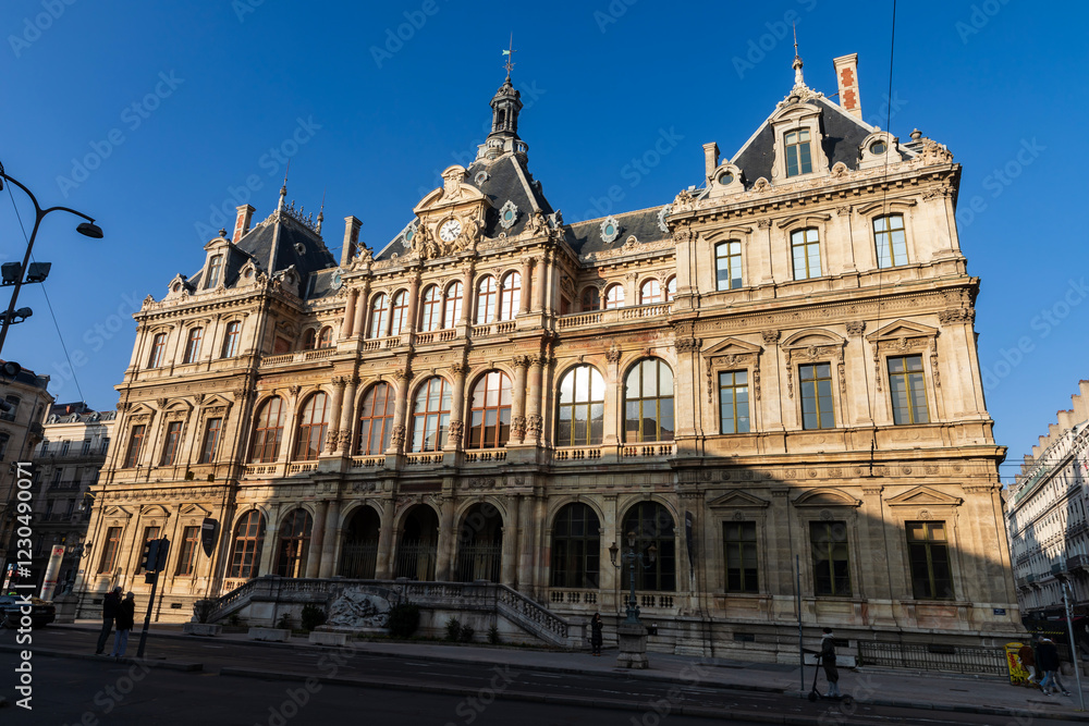 Fototapeta premium Palais Bourse Lyon