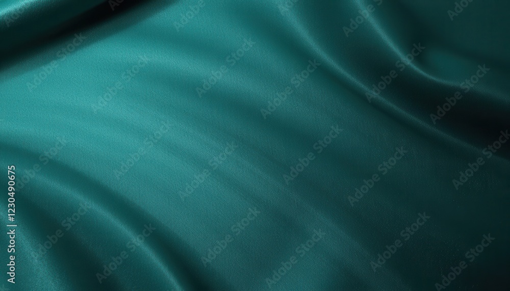 Obraz premium Elegant Dark Blue Shiny Fabric with Subtle Shimmer and Sophisticated Texture