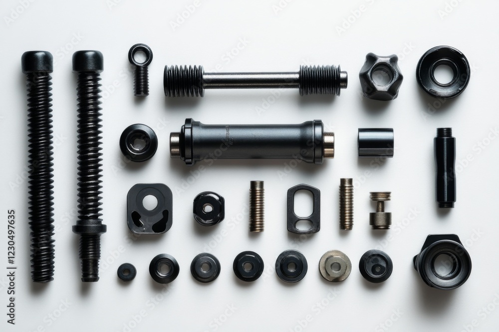 Bicycle Component Parts Layout Bicycle Component Parts Layout